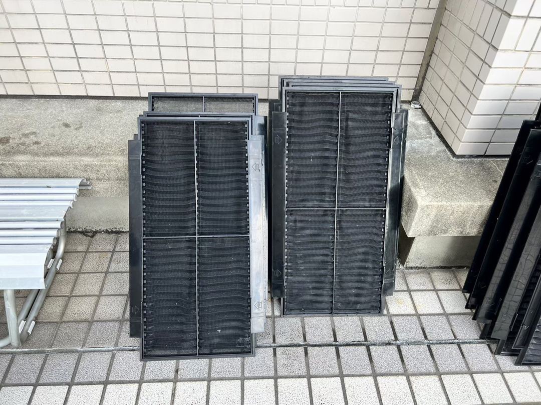 吹田市 大学病院 エアコンフィルタークリーニング(施工後)の施工事例