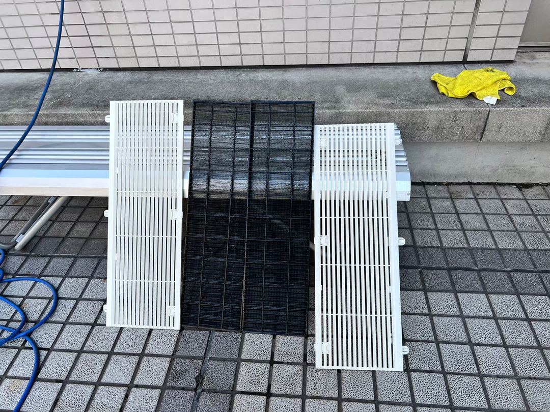 吹田市 大学病院 エアコンフィルタークリーニング(施工後)の施工事例